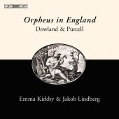 Album artwork for Orpheus in England - Dowland & Purcell: Songs and