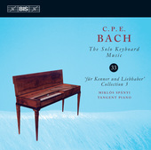 Album artwork for C.P.E. Bach: The Solo Keyboard Music, Vol. 33