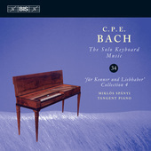 Album artwork for C.P.E. Bach: The Solo Keyboard Music, Vol. 34