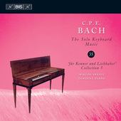 Album artwork for C.P.E. Bach: The Solo Keyboard Music, Vol. 35