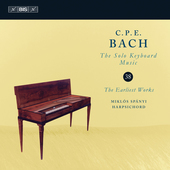 Album artwork for C.P.E. Bach: The Solo Keyboard Music, Vol. 38