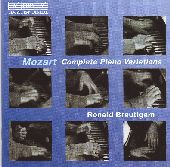 Album artwork for Mozart: Complete Piano Variations (Brautigam)