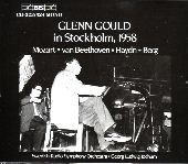 Album artwork for Glenn Gould Live in Stockholm 1958/ Georg Jochum