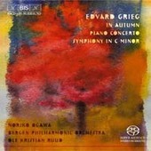 Album artwork for GRIEG: IN AUTUMN; PIANO CONCERTO; SYMPHONY IN C MI