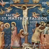Album artwork for ST. MATTHEW PASSION (EXCERPTS)