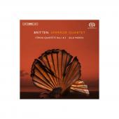 Album artwork for Britten - String Quartets Nos 1 & 3 / Emperor Qt.