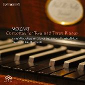 Album artwork for MOZART - Concertos for Two and Three Pianos