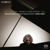 Album artwork for Beethoven: Piano Concertos Nos. 1 & 3 (Brautigam)