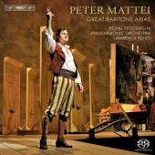 Album artwork for Peter Mattei: Great Baritone Arias