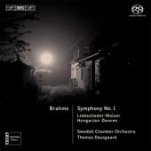 Album artwork for Brahms: Symphony #1, Liebeslieder-Walzer / Dausgaa