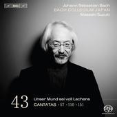 Album artwork for Bach Cantatas Vol. 43 / Suzuki