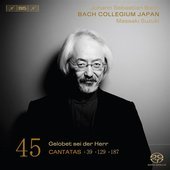 Album artwork for J.S. Bach : Cantatas vol.45 / Suzuki
