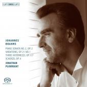 Album artwork for Brahms: Piano Sonata #2, Intermezzi / Plowright