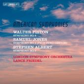 Album artwork for American Symphonies - Piston, Jones, Albert