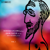 Album artwork for Satie: Piano Music, Vol. 1 / Ogawa