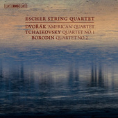 Album artwork for Dvorák: String Quartet No. 12 - Tchaikovsky: Stri