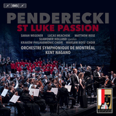 Album artwork for Penderecki: St. Luke Passion