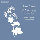 Album artwork for Spohr: Sonatas for Harp & Violin