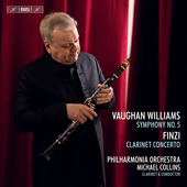 Album artwork for Vaughan Williams: Symphony No. 5 - Finzi: Clarinet