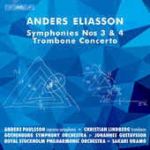 Album artwork for Anders Eliasson: Symphonies Nos. 3 & 4