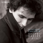Album artwork for Alexandre Kantorow plays Brahms, Bartók & Liszt