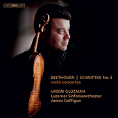 Album artwork for Beethoven & Schnittke: Violin Concertos