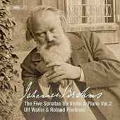 Album artwork for Brahms: The Five Sonatas for Violin & Piano, Vol.