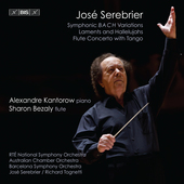Album artwork for Serebrier: Symphonic BACH Variations - Laments and