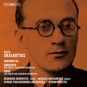 Album artwork for Nikos Skalkottas: Sinfonietta - Concerto for Violi