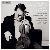 Album artwork for Martinu: Violin Concertos Nos. 1 & 2 - Bartók: Vi
