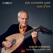 Album artwork for Jan Antonín Losy: Note d'oro / Lindberg