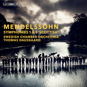 Album artwork for Felix Mendelssohn: Symphonies Nos. 1 & 3
