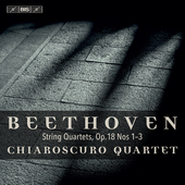 Album artwork for Beethoven: String Quartets Nos. 1-3