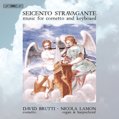 Album artwork for Seicento Stravagante: Music for Cornetto and Keybo