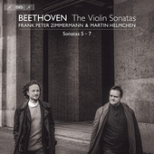 Album artwork for Ludwig van Beethoven: Violin sonatas Nr.5-7