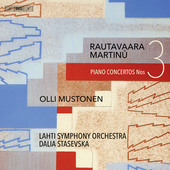 Album artwork for Rautavaara & Martinu: Piano Concertos No. 3