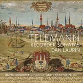 Album artwork for Telemann: The Recorder Sonatas