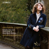 Album artwork for Chopin: Ballades Nos. 2 & 4, Scherzo No. 4, Mazurk