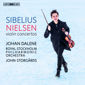 Album artwork for Sibelius/Nielsen: VIOLIN CONCERTOS / Dalene