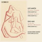 Album artwork for Janácek & Haas: String Quartets