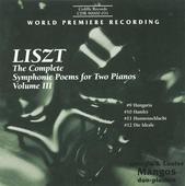 Album artwork for Liszt: Comp. Symphonic Poems for Piano, Vol. 3