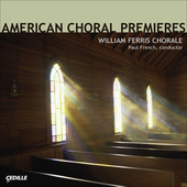 Album artwork for American Choral Premieres
