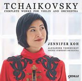 Album artwork for Tchaikovsky: Complete Works for Violin & Orchestra