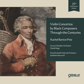 Album artwork for Violin Concertos by Black Composers Through the Ce