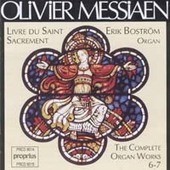 Album artwork for MESSIAEN: LIVRE DU SAINT SACREMENT