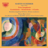 Album artwork for Scherber: Erste Symphonie - Goethelieder - Kinderl