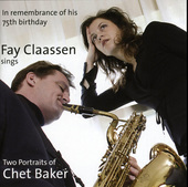 Album artwork for Fay Claassen Sings Chet Baker