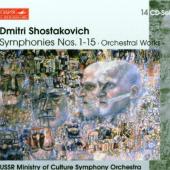 Album artwork for Shostakovich:Symphonies 1-15, Rozhdestvensky