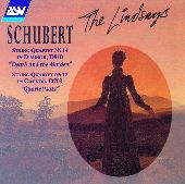 Album artwork for Schubert: String Quartets Nos. 12, 14 / Lindsays