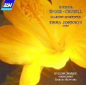 Album artwork for Crusell, Spohr & Weber: Clarinet Concertos